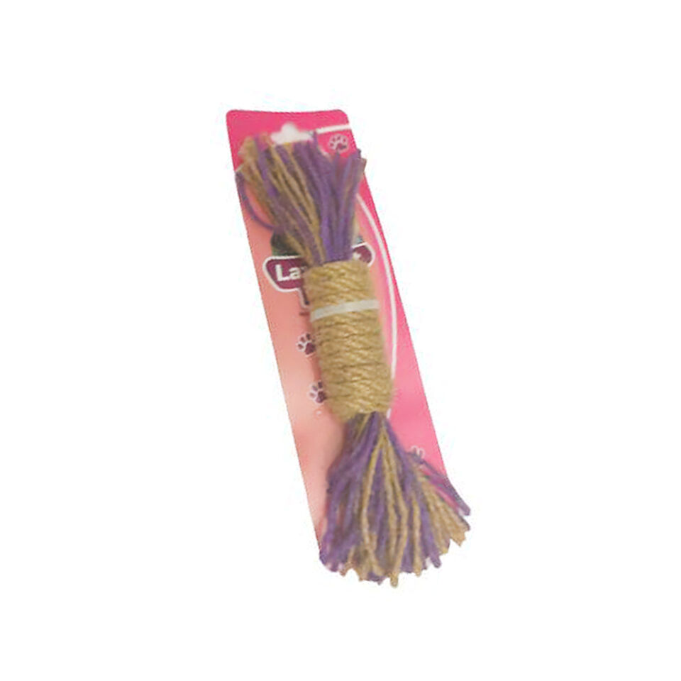 Lazy Pet Toys Hasır İp Sarma İçi Toplu Isırma Diş Kaşıma Köpek Oyuncağı (L)