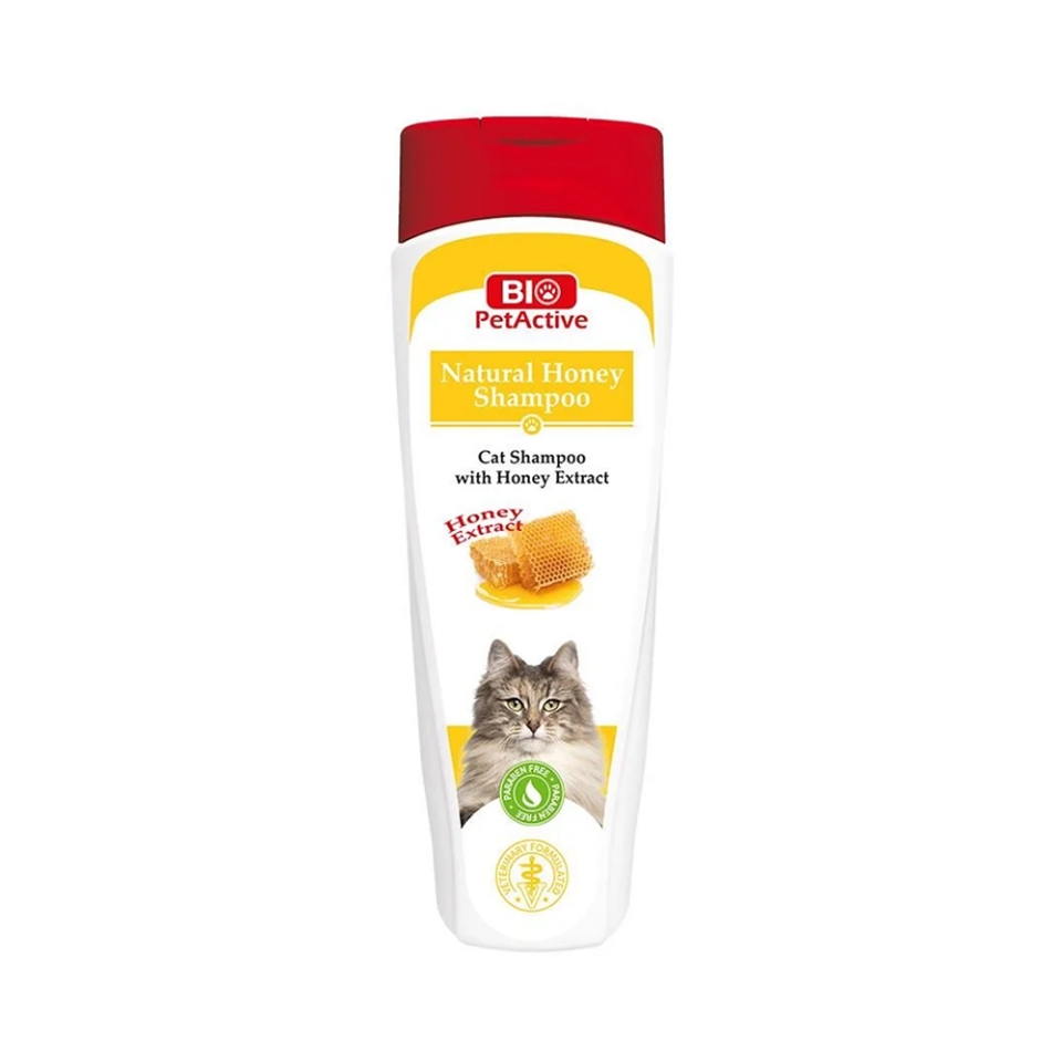 Bio PetActive Bal Özlü Kedi Şampuanı (400 ml)