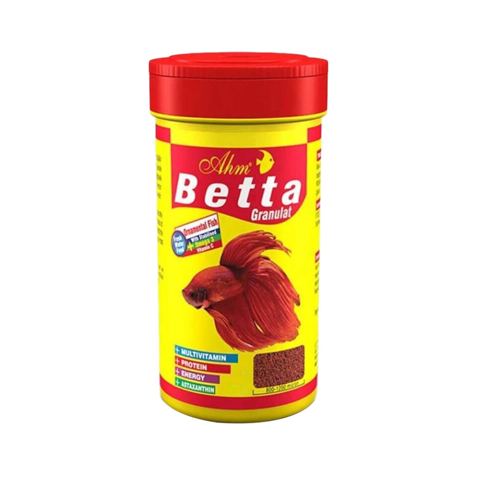 Ahm Betta Granül Food Balık Yemi (45 g)