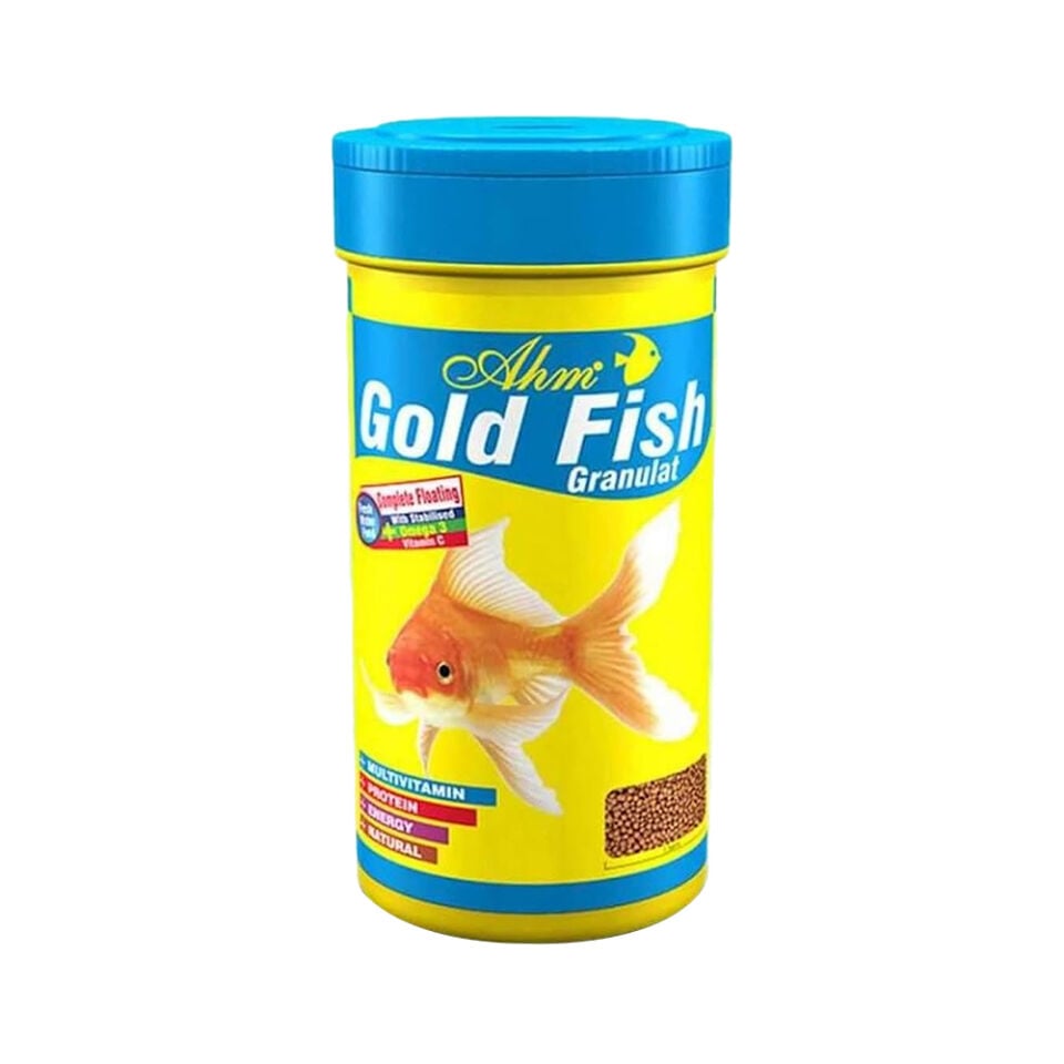 Ahm Gold Granulat Balık Yemi (100 ml))
