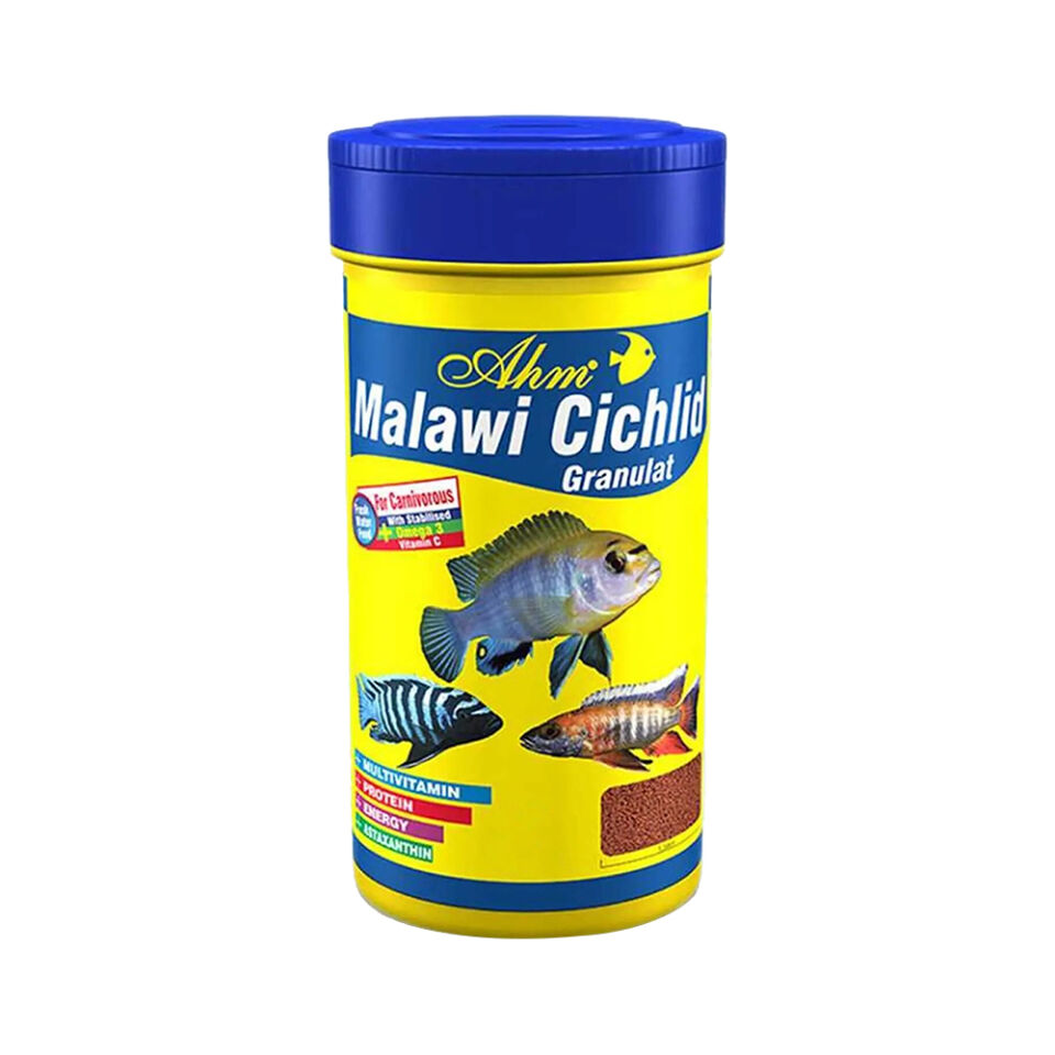 Ahm Malawi Cichlid Granulat Balık Yemi (100 ml)