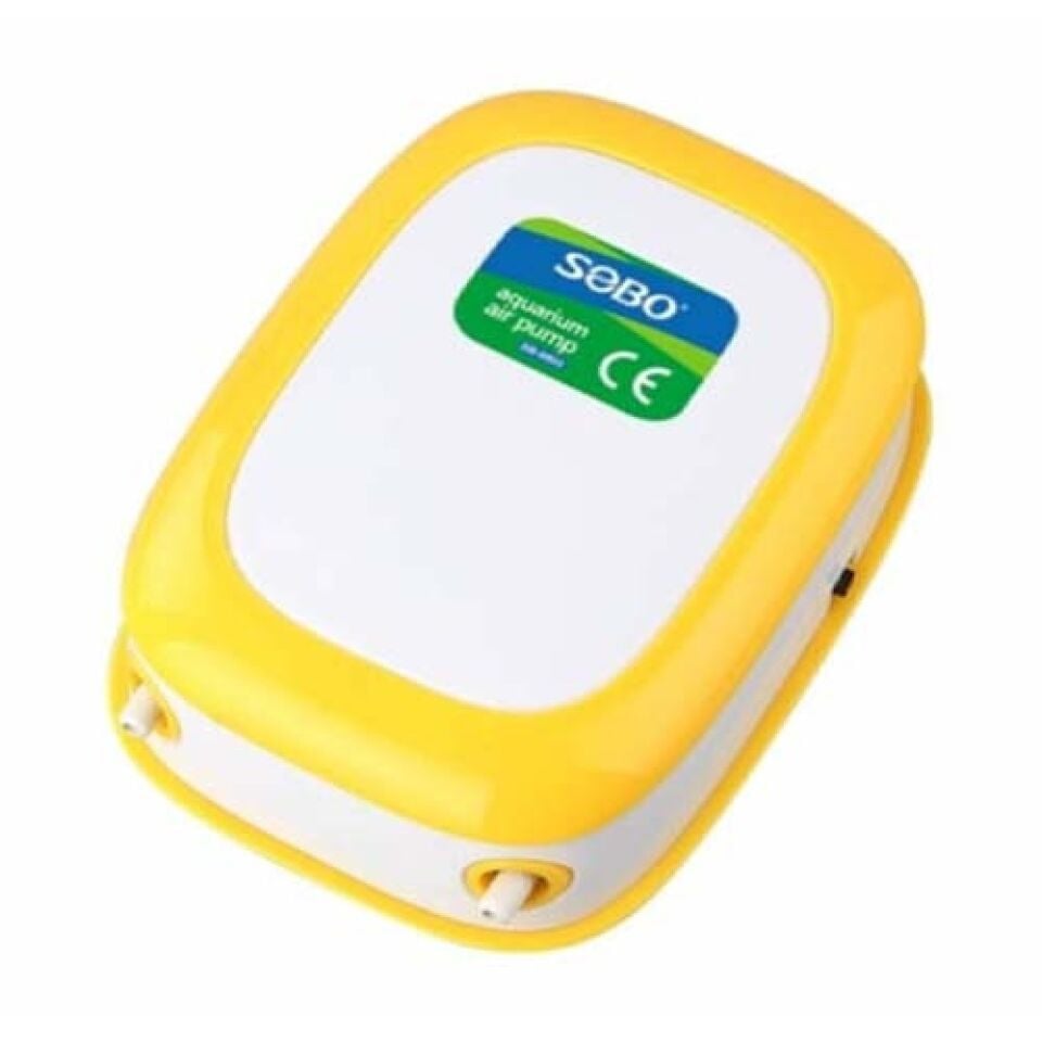 Sobo SB-9905 Sarı Beyaz Hava Motoru Çift Çıkışlı