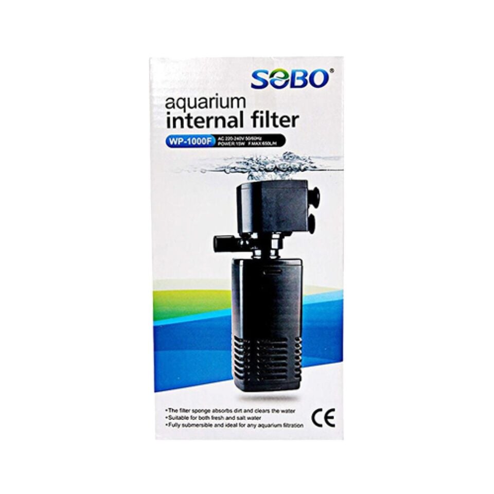Sobo WP-1000F Akvaryum İç Filtresi (650 L / H )