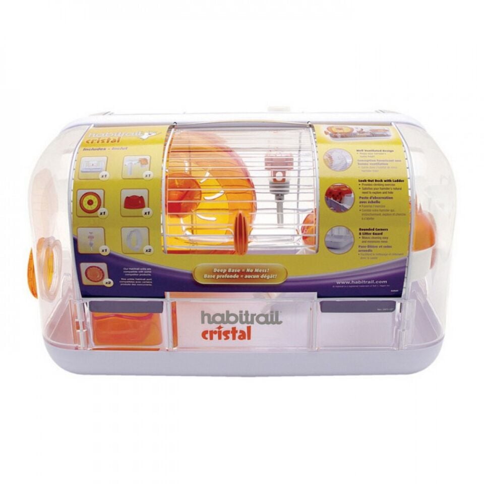 Habitrail Cristal Hamster Kafesi 26 x 41 x 24 cm