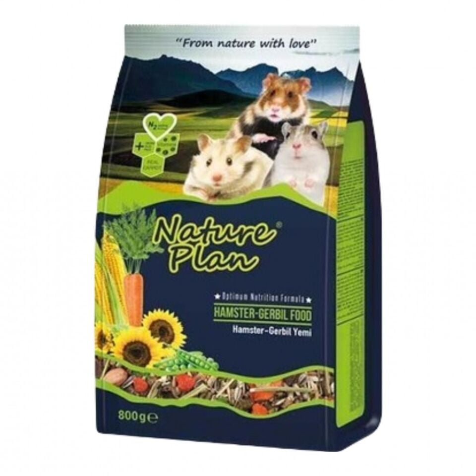 Nature Plan Hamster Ve Gerbil Yemi 800 g