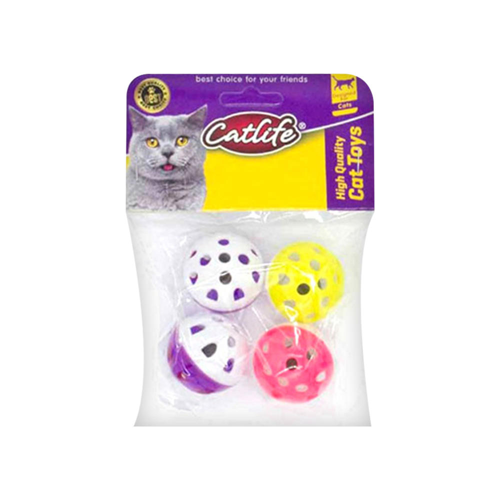 Catlife Zilli Kedi Oyuncağı (4'lü)
