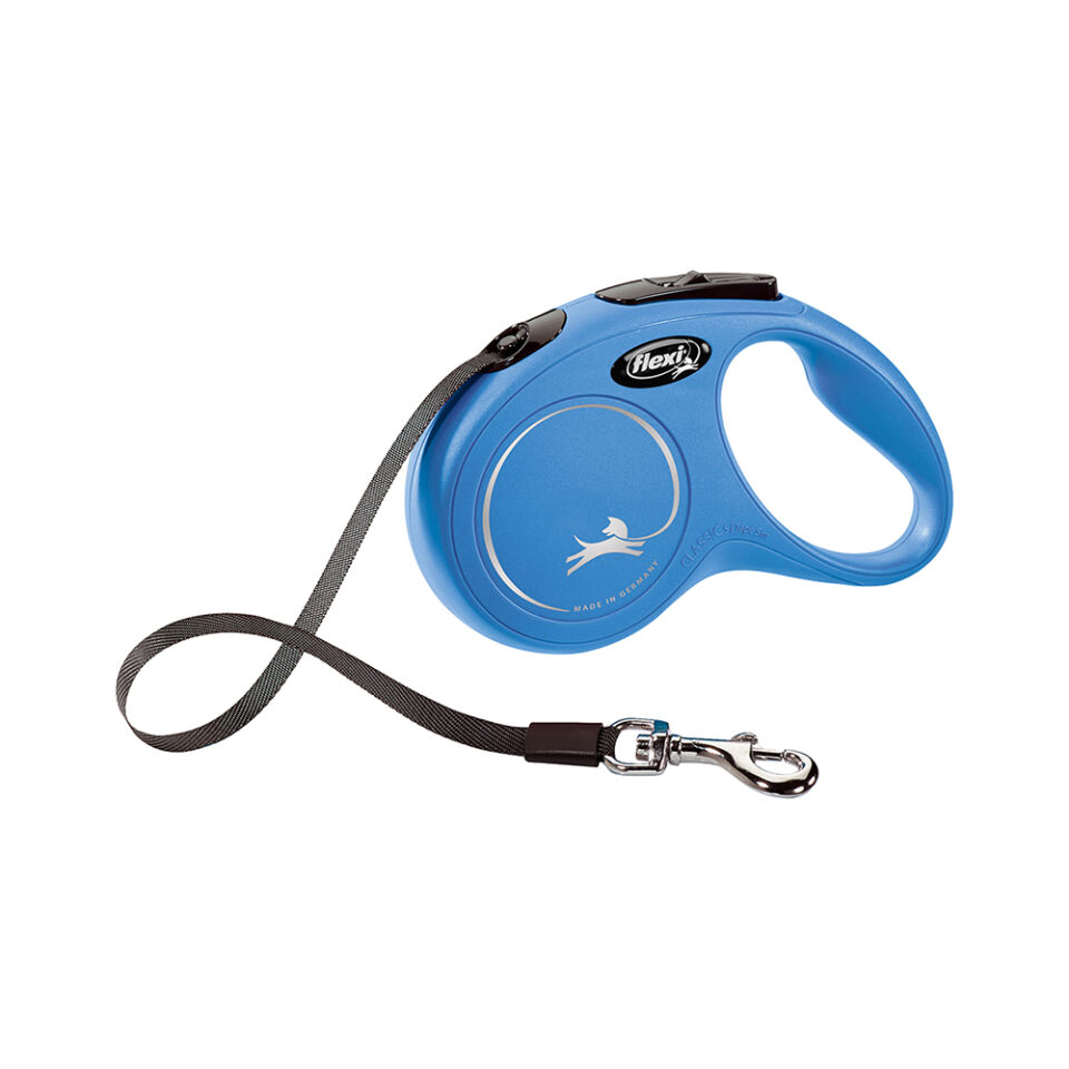 Flexi New Classic Şerit Mavi M (5 m)