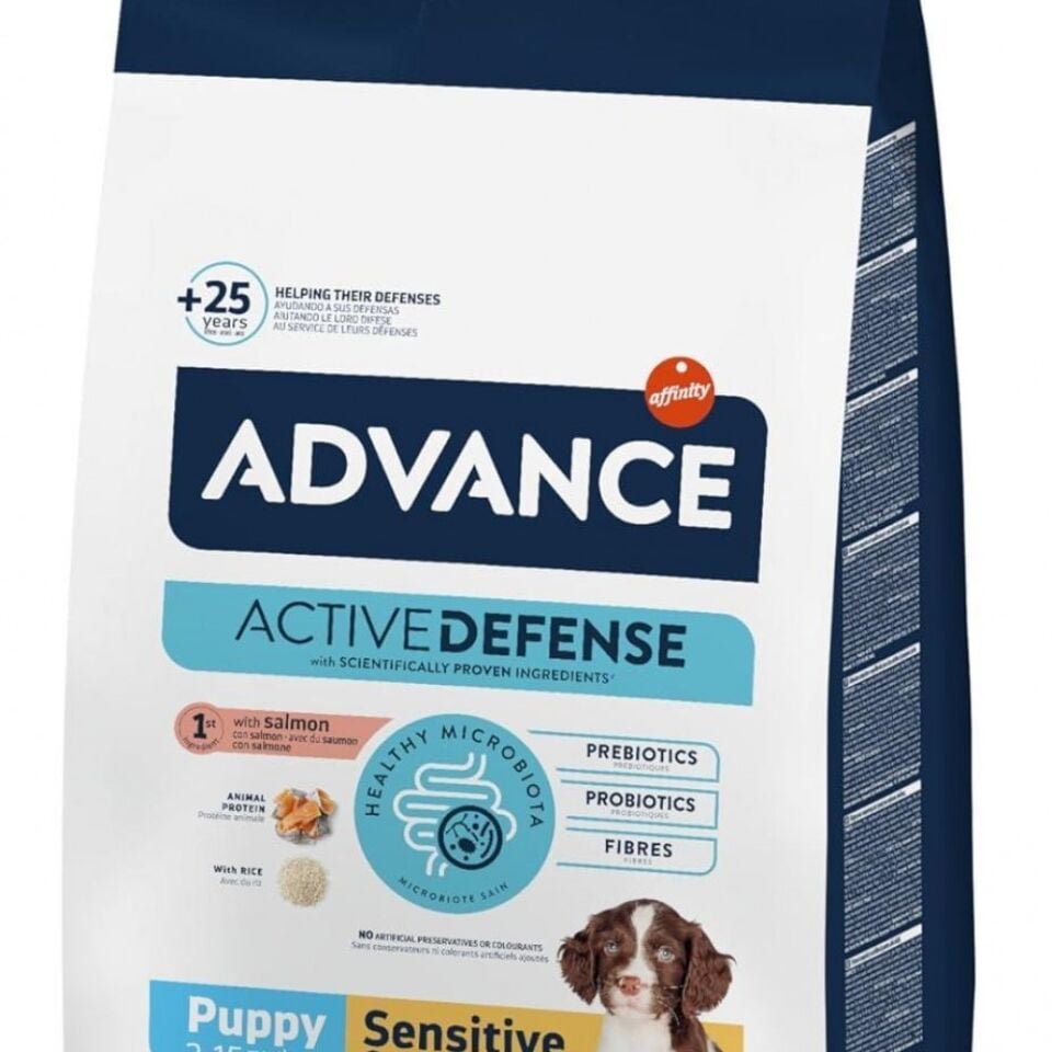 Advance Somonlu Hassas Yavru Köpek Maması (12 kg)
