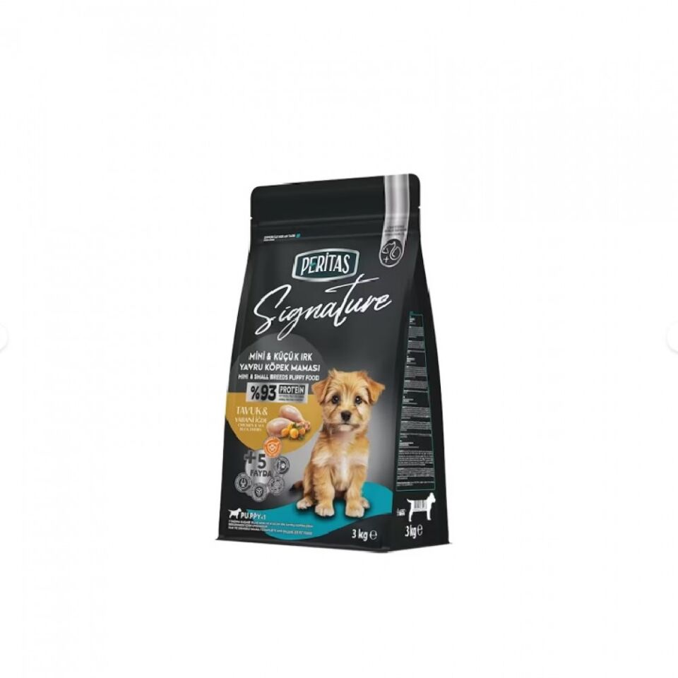 Peritas Kuzu Etli Mini ve Küçük Irk Yavru Köpek Maması (3 kg)