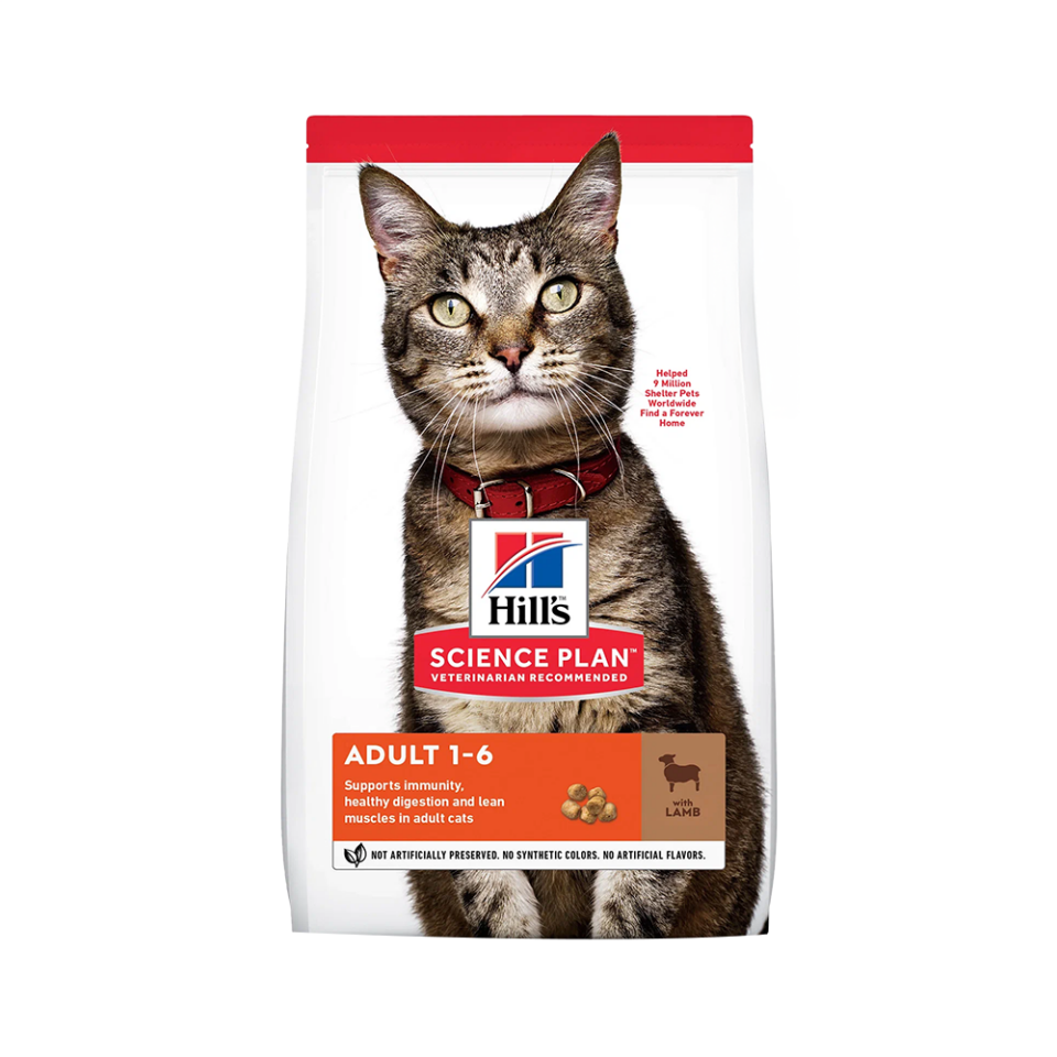 Hill's Science Plan Kuzu Etli Yetişkin Kedi Maması (3 kg)