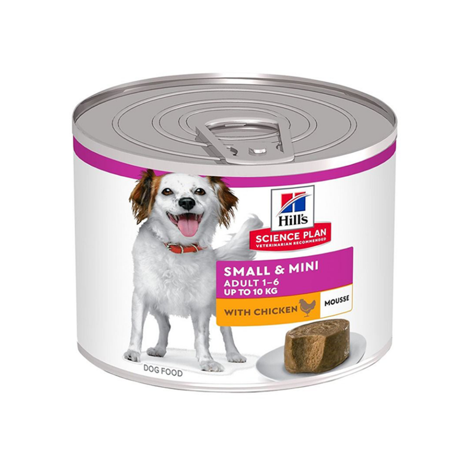 Hill's Tavuk Etli ve Hindi Etli Mini Irk Yetişkin Köpek Yumuşak Püre Konservesi (200 g)