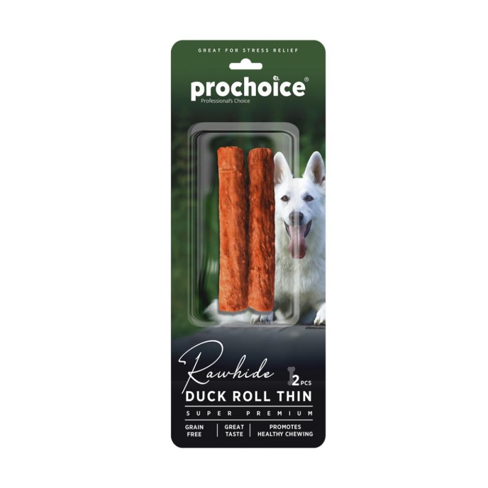 Prochoice Rawhide Duck Roll İnce Kemik (2'li)