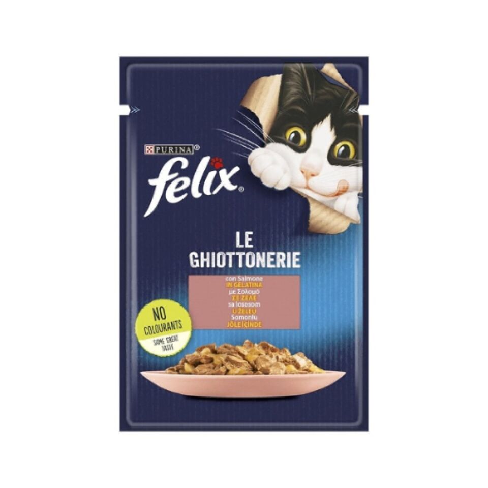 Purina Felix Somonlu Kedi Pouch Yaş Mama (85 g)