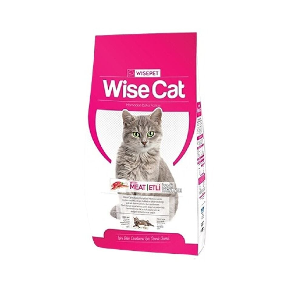 Wise Cat Etli Yetişkin Kedi Maması (15 kg)