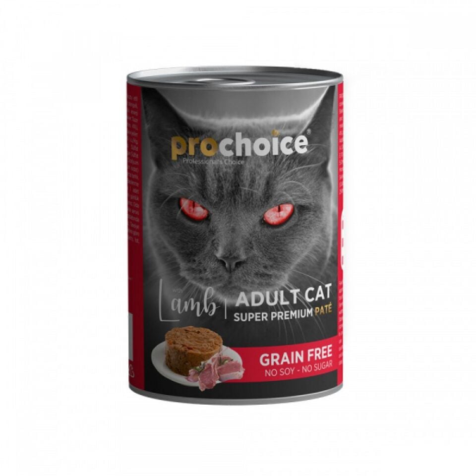 PROCHOİCE KUZU KEDİ KONSERVE 400 GR