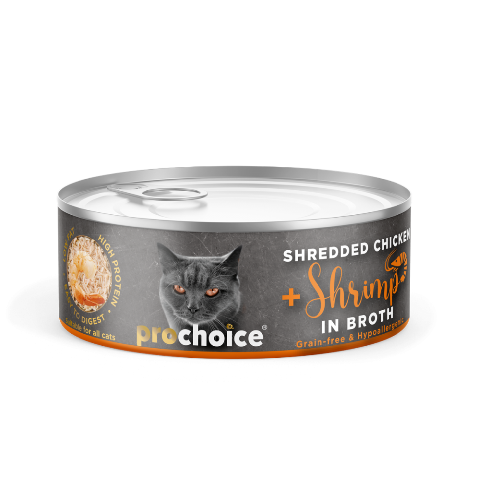 PROCHOİCE SHREDDED TAVUK KARİDES 70GR