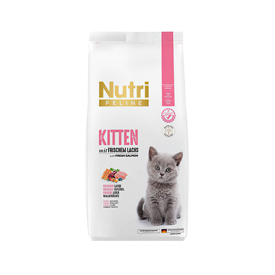 Nutri Feline Somonlu ve Tahılsız Yavru Kedi Maması (2 kg)