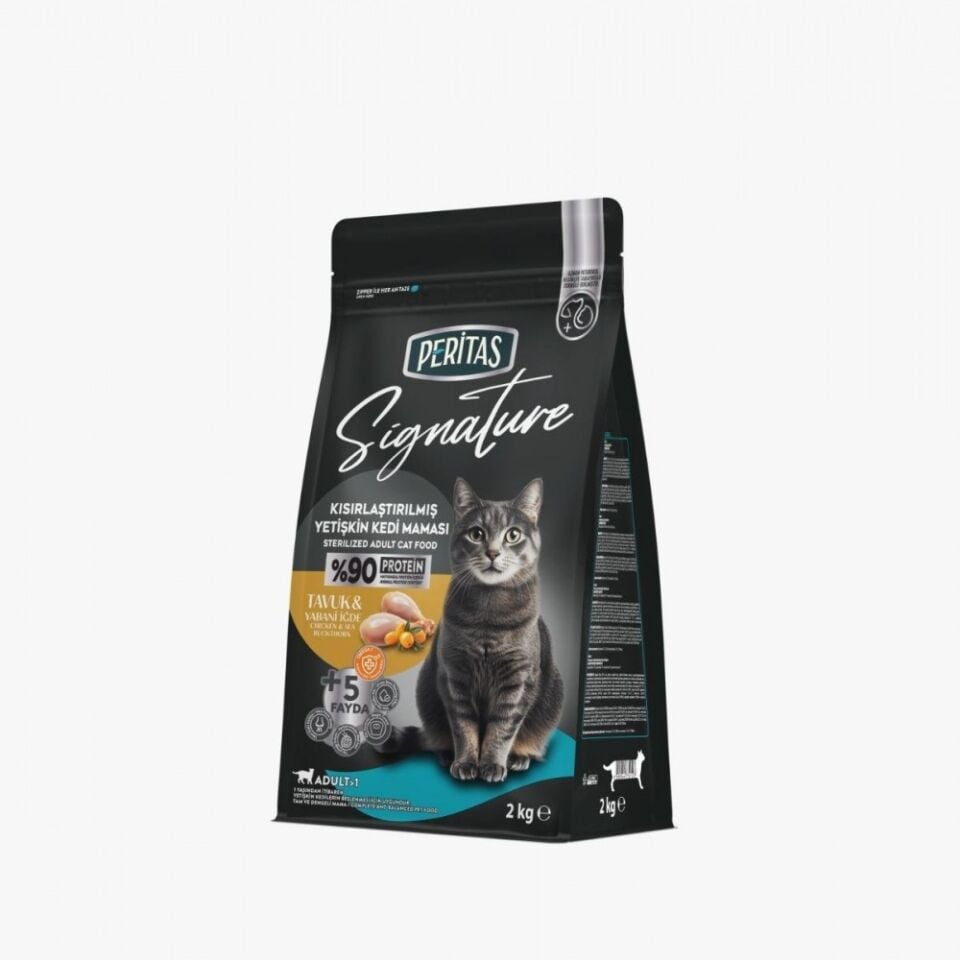 Peritas Signature Tavuk Etli Kısırlaştırılmış Kedi Maması (2 kg)