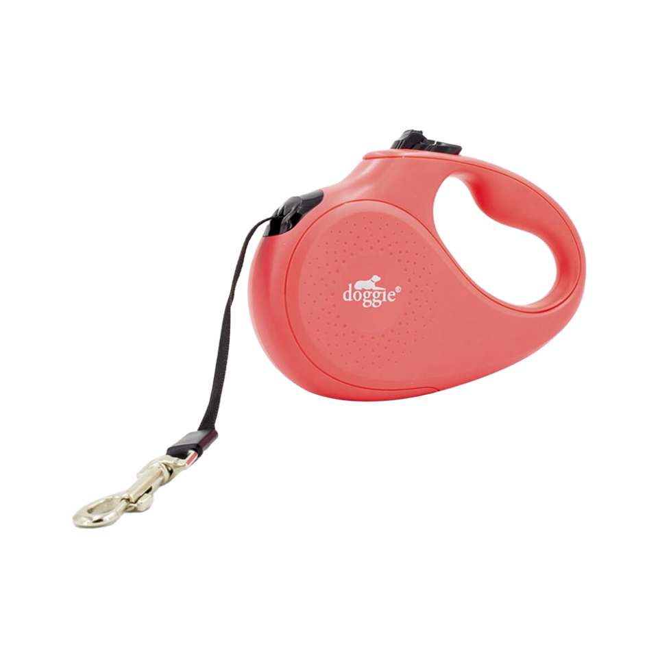 Doggie Master Otomatik Pembe Köpek Tasması M (25 kg)