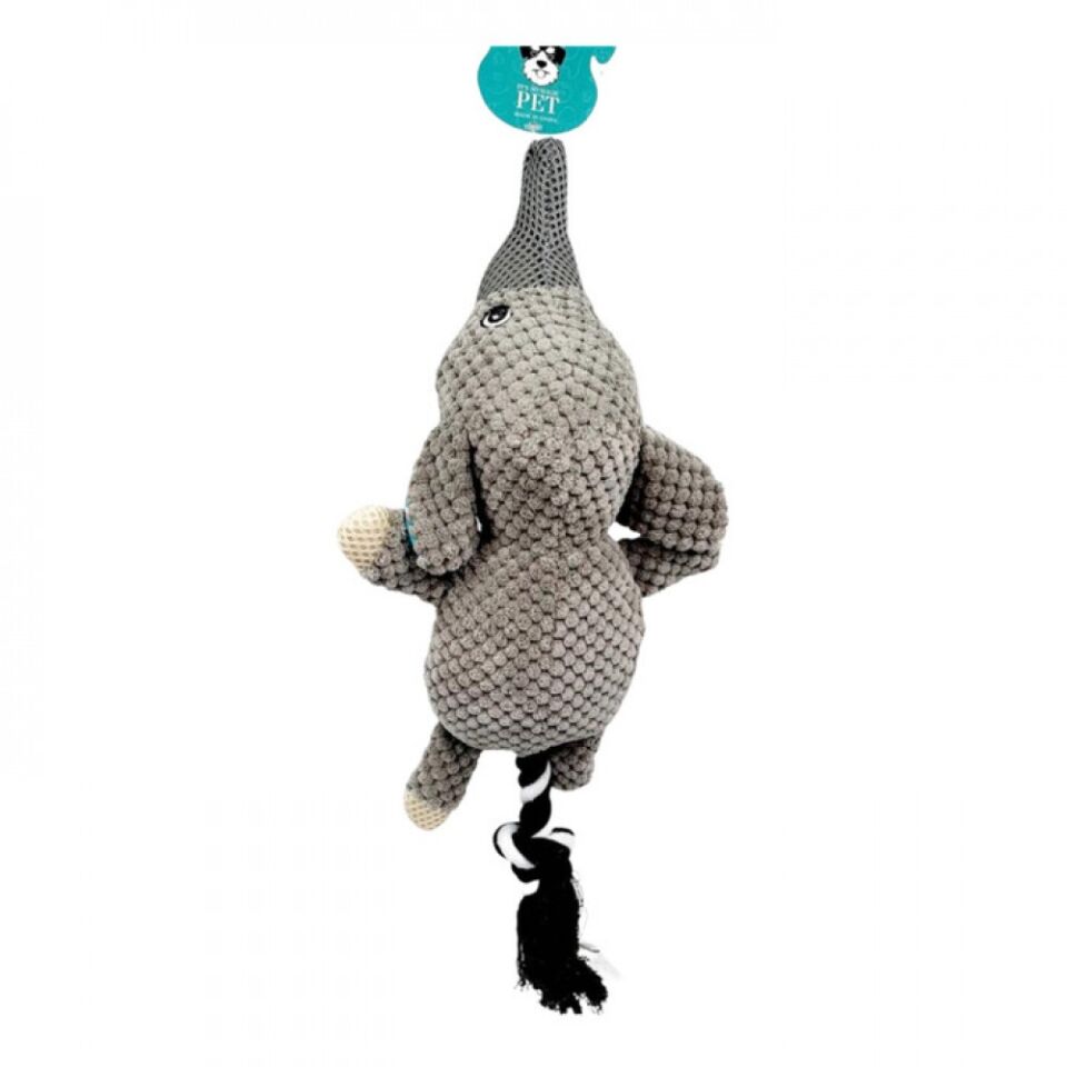 Köpek Peluş Fil Oyuncak 45x21x10 Cm